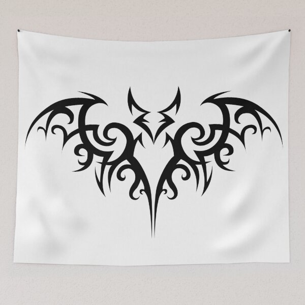 Item preview, Tribal goth bat designed and sold by Tribalgothss.