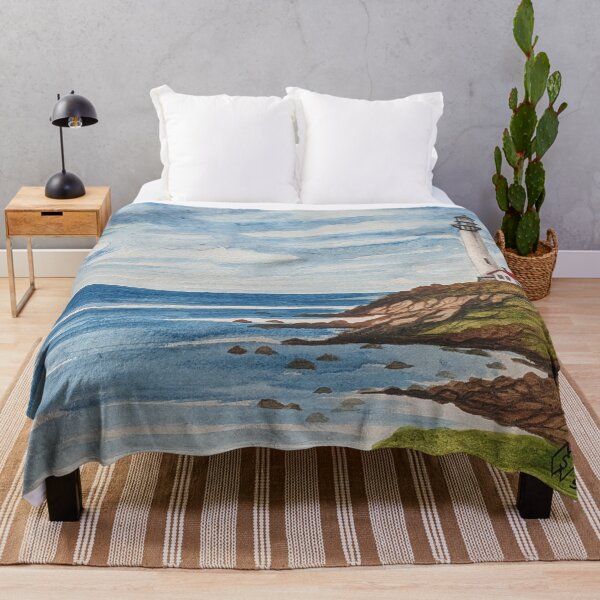 Item preview, Lighthouse along the rocky shore designed and sold by Matt Starr Fine Art .