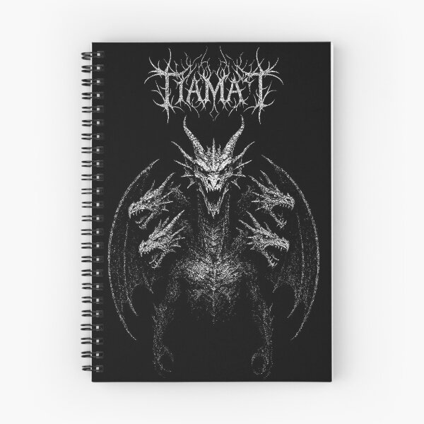 Item preview, Tiamat Chaos Dragon Black Metal Art designed and sold by Mortisigil.