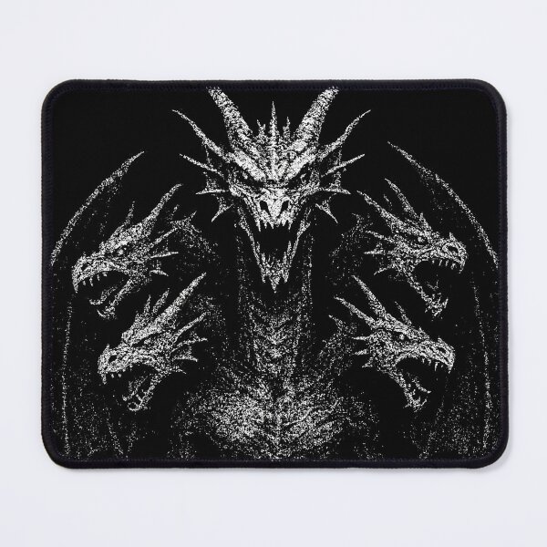 Item preview, Tiamat Chaos Dragon Black Metal Art designed and sold by Mortisigil.