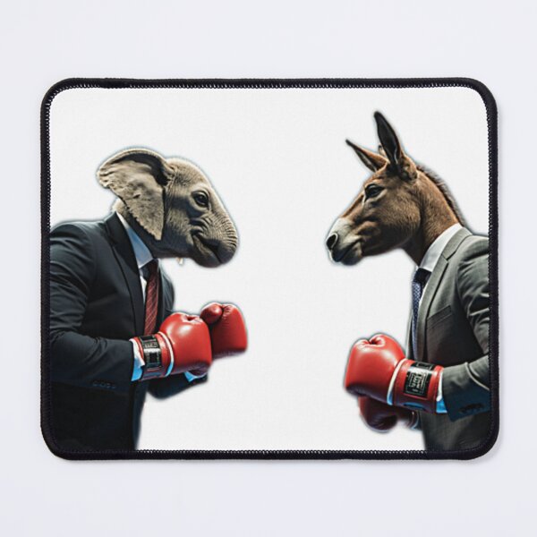 Item preview, political boxing match designed and sold by crystali.