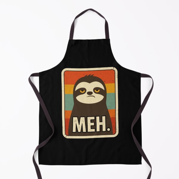 Item preview, MEH. Sloth Illustration Relatable Attitude Art designed and sold by JEFDodsonArt.