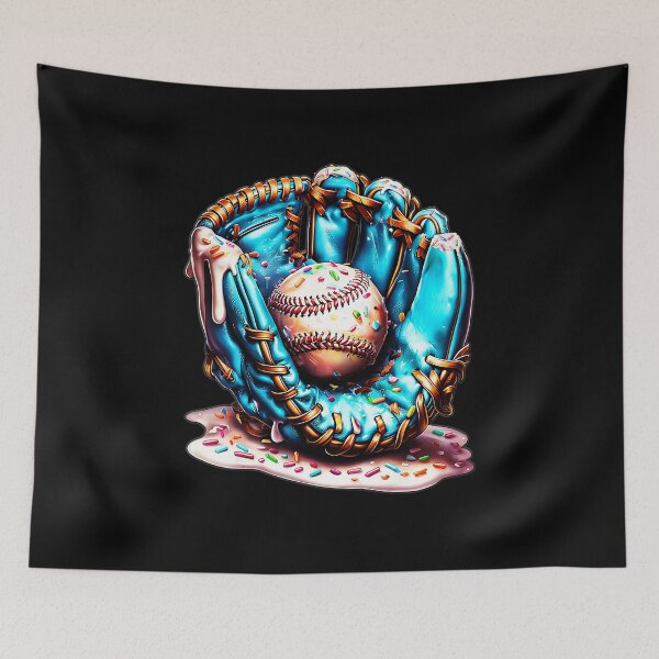 Item preview, Baseball Glove Ice Cream Drip  designed and sold by miaa-artistshop.