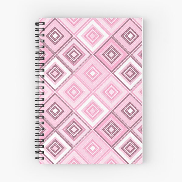 Item preview, Geometric pattern pink patchwork designed and sold by fuzzyfox.