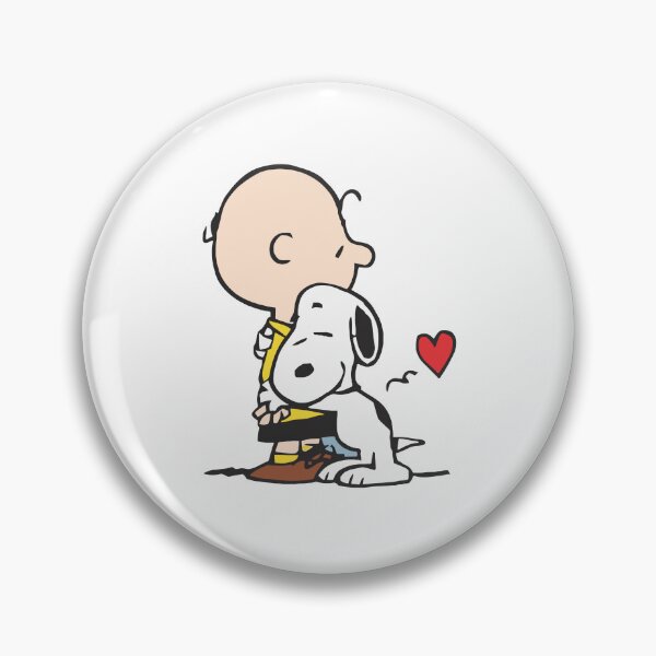 Item preview, Snoopy Hugging Charlie Brown With Heart designed and sold by samjkt.