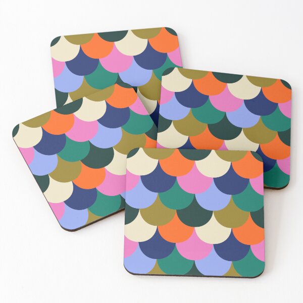 Item preview, Rainbow Fish Scales designed and sold by Elizabeth Weglein.