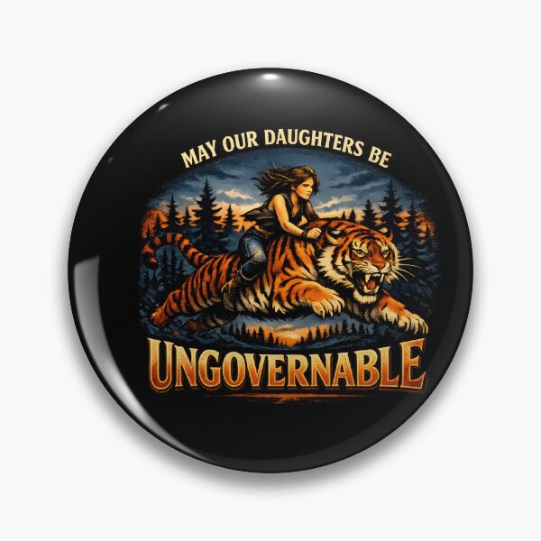 Item preview, Ungovernable Daughters and Tigers Design designed and sold by HUTEND.