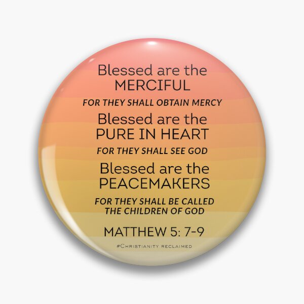 Item preview, Matthew 5: 7-9 designed and sold by Right While Left.