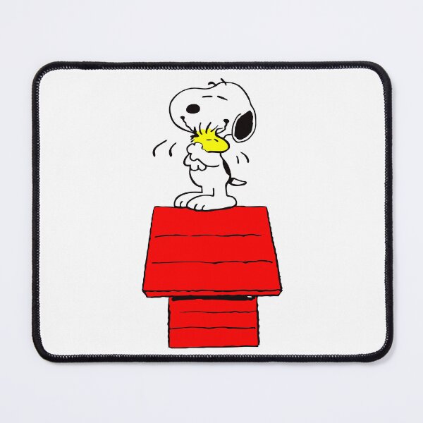Item preview, Snoopy and Woodstock Sharing a Warm Hug designed and sold by samjkt.