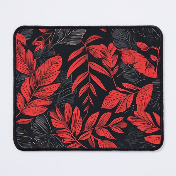 Item preview, Radiant Red Leaf designed and sold by bloompatterns.
