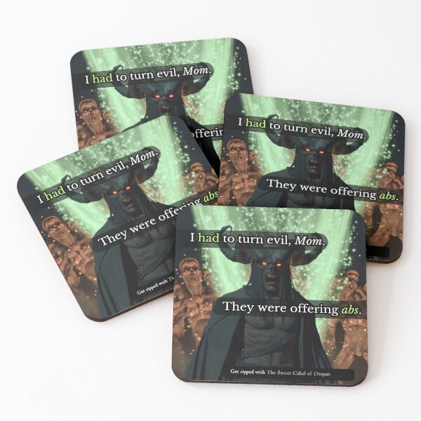 Item preview, Demon Gym Meme – Dark Fantasy Fitness Humor designed and sold by The Secret Cabal of Despair.