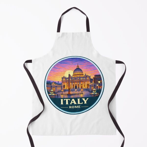 Item preview, St Peter’s Basilica Vatican Rome Illustration | Vintage Travel Art designed and sold by Timegraf.