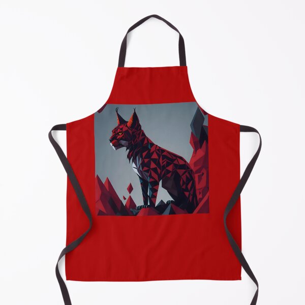 Item preview, Geometric Lynx Bobcat Red designed and sold by FocusChillax.