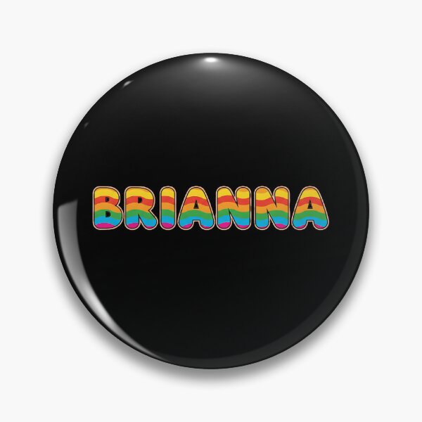 Item preview, ❤️ Brianna Personalized Name Wavy Retro Shirt, Coffee Mug, Sticker Gift designed and sold by HelixPedia.