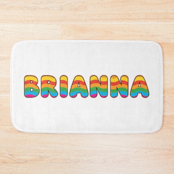 Item preview, ❤️ Brianna Personalized Name Wavy Retro Shirt, Coffee Mug, Sticker Gift designed and sold by HelixPedia.