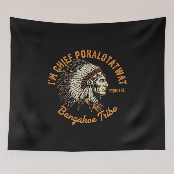 Item preview, I'M Chief Pokalotatwat From The Tribe Indigenous Native designed and sold by UllrichArnold.