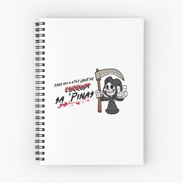 Item preview, "Sana __  lahat ng mga corrupt sa 'Pinas." - design 1 designed and sold by PrintQuests.