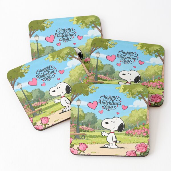 Item preview, Valentine's Day Beagle Romantic Park Art designed and sold by Innova_Creations.
