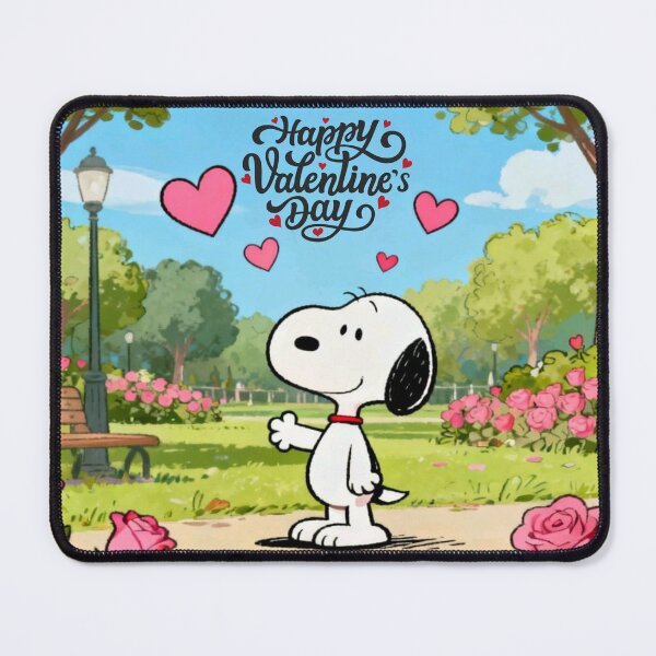 Item preview, Valentine's Day Beagle Romantic Park Art designed and sold by Innova_Creations.
