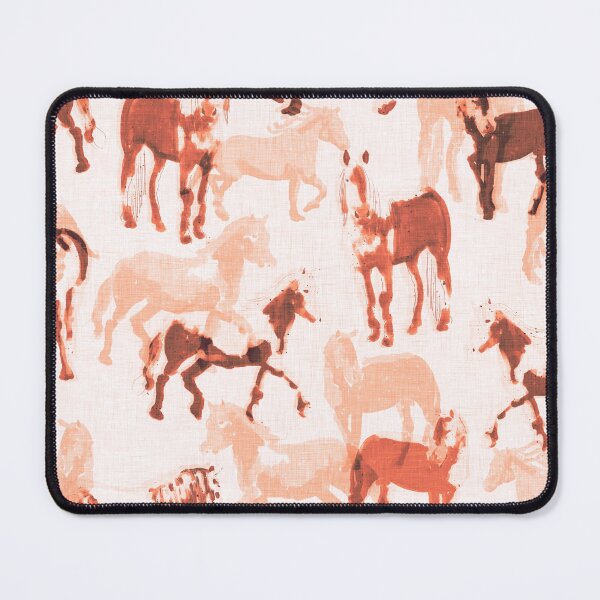 Item preview, Sierras Journey Rescue Horse Pattern Warm Chestnut Earth Tones designed and sold by LoveAlways-AEP.