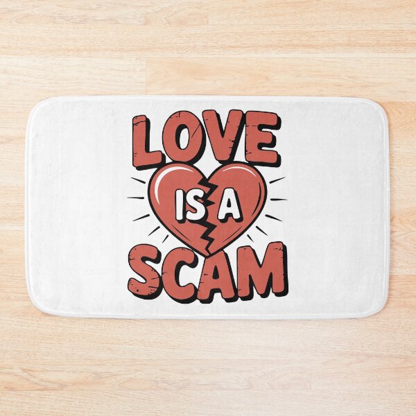 Item preview, Love is a scam designed and sold by Legacy Pulp Studio.