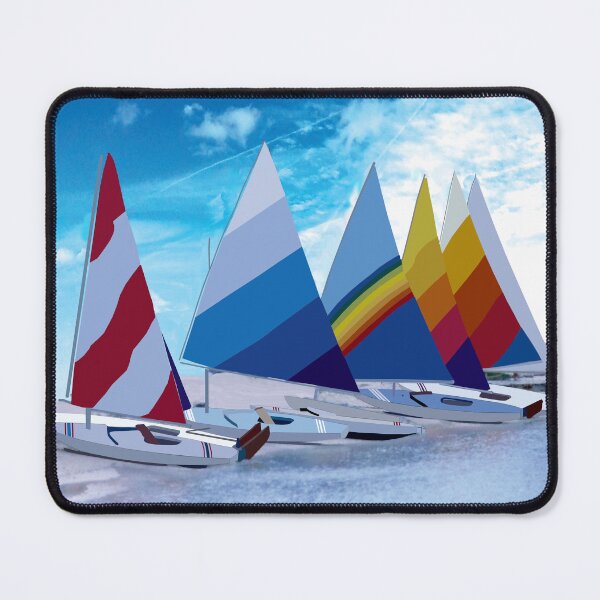 Item preview, Sailboats, Georgetown, Exhumes designed and sold by RedFishyTee.