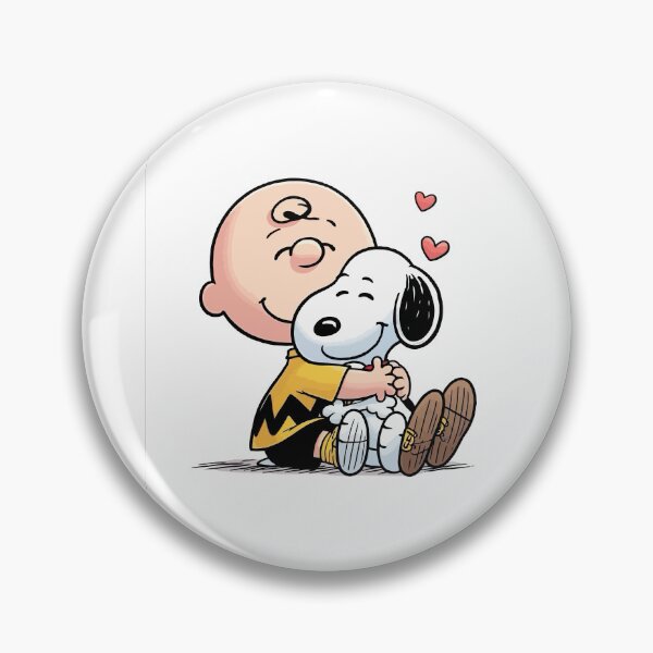 Item preview, A Warm Hug Between Snoopy and Charlie Brown designed and sold by samjkt.