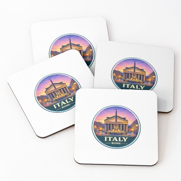Item preview, Pantheon Rome Italy Illustration | Vintage Travel Art designed and sold by Timegraf.