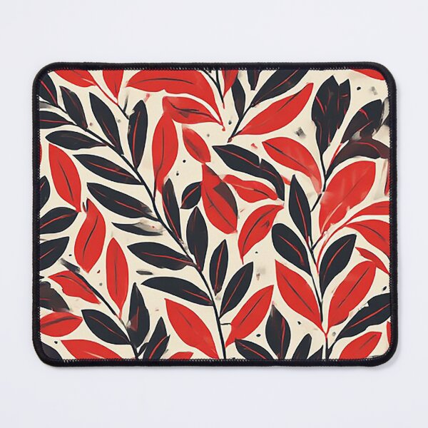 Item preview, Dynamic Red & Black Vines designed and sold by bloompatterns.