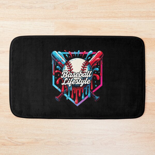 Item preview, Baseball Lifestyle Drip Shield Graphic designed and sold by miaa-artistshop.