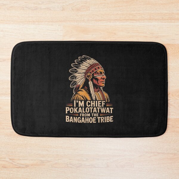Item preview, I'M Chief Pokalotatwat From The Tribe Indigenous Native designed and sold by UllrichArnold.
