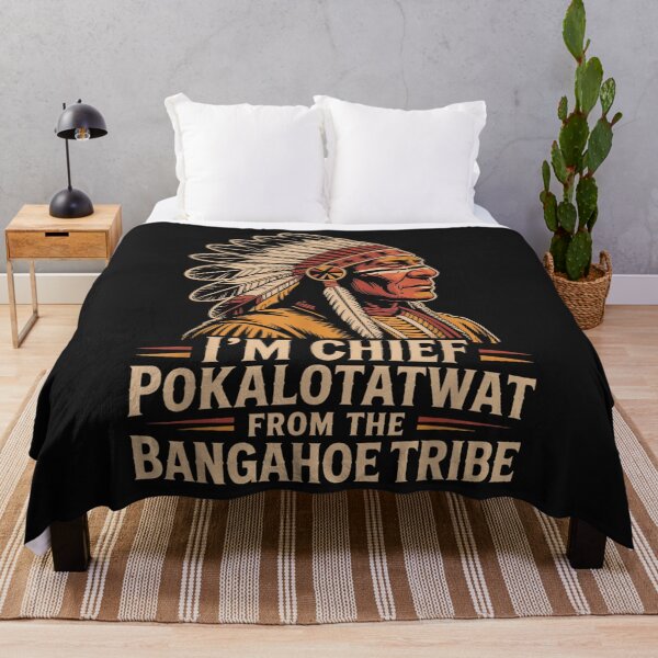 Item preview, I'M Chief Pokalotatwat From The Tribe Indigenous Native designed and sold by UllrichArnold.