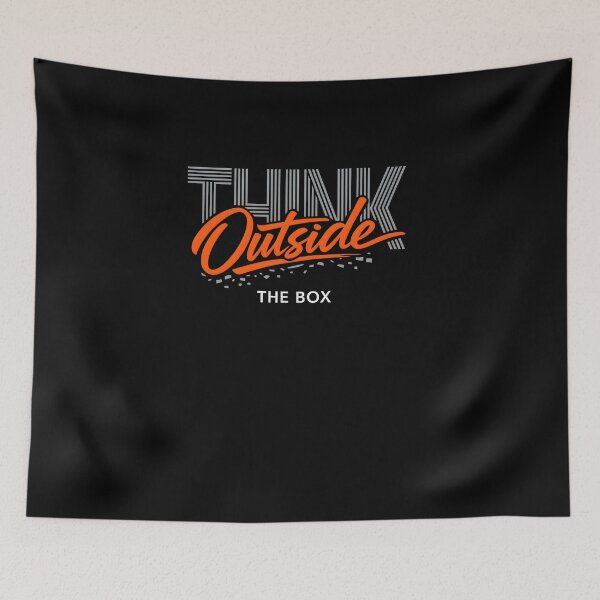 Item preview, Think Outside the Box Neon Design designed and sold by VampimorPH.