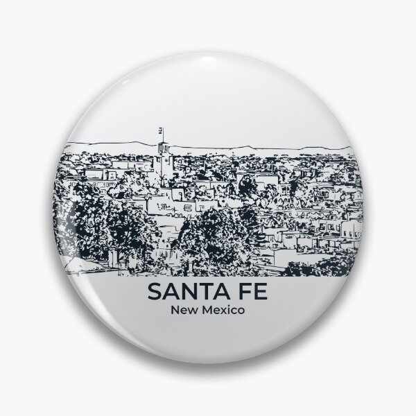 Item preview, Santa Fe - New Mexico designed and sold by Lakeric Cityscapes.