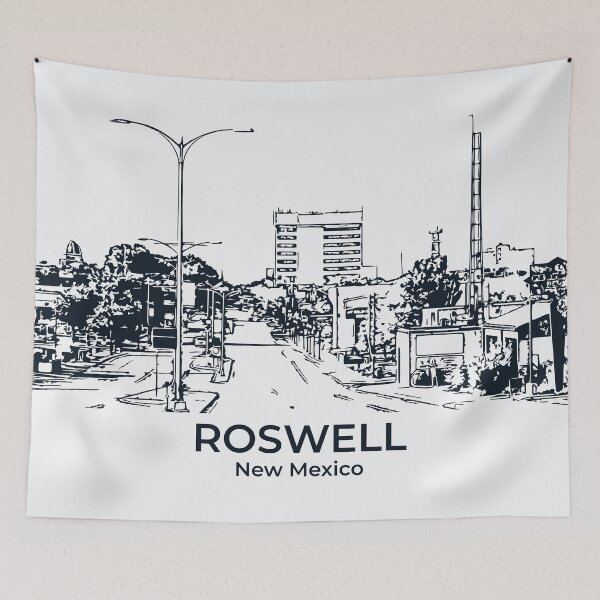 Item preview, Roswell - New Mexico designed and sold by Lakeric Cityscapes.