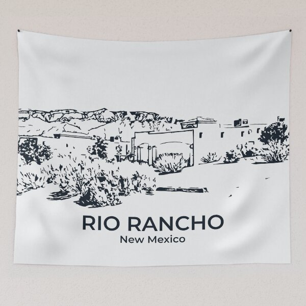 Item preview, Río Rancho - Nuevo México designed and sold by Lakeric Cityscapes.