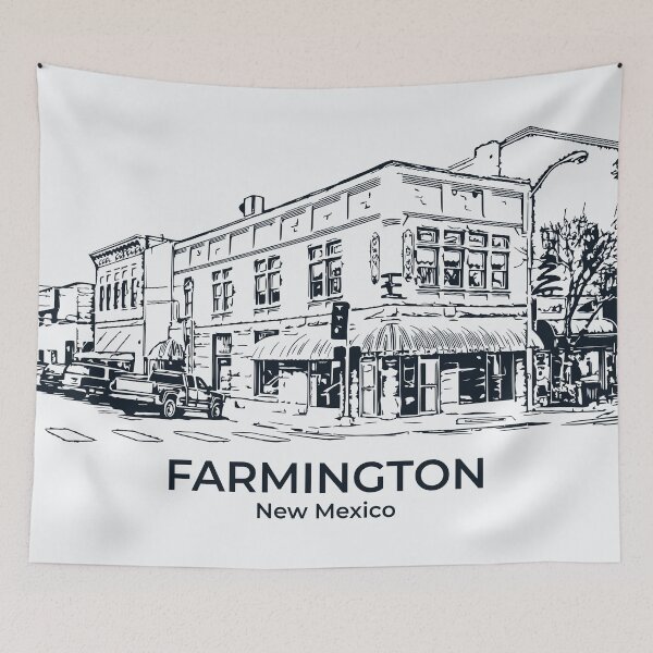Item preview, Farmington - New Mexico designed and sold by Lakeric Cityscapes.