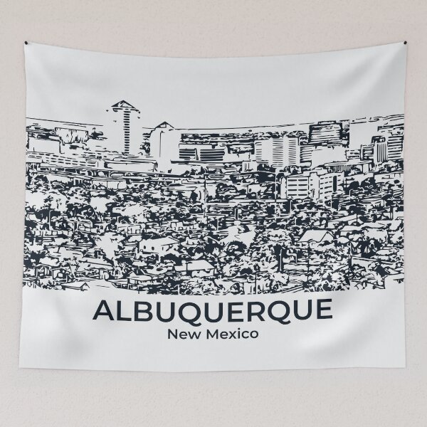 Item preview, Albuquerque - Nuevo México designed and sold by Lakeric Cityscapes.