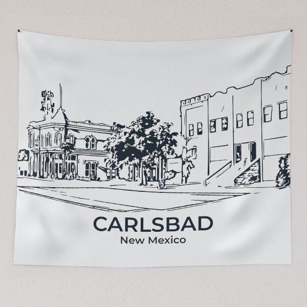 Item preview, Carlsbad - New Mexico designed and sold by Lakeric Cityscapes.