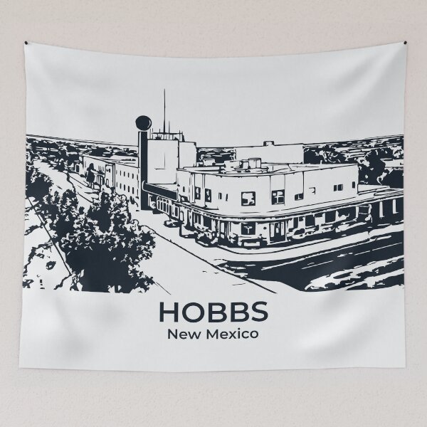 Item preview, Hobbs - New Mexico designed and sold by Lakeric Cityscapes.