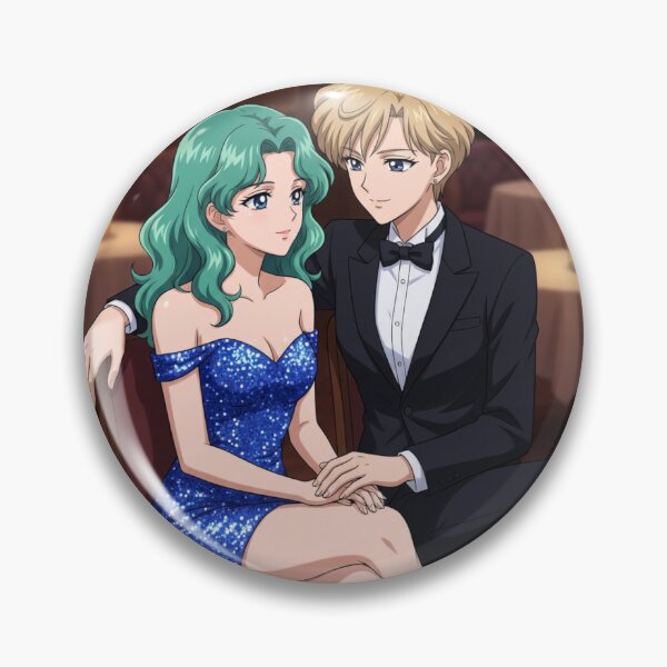 Item preview, Michiru and Haruka on a Date Night designed and sold by Solace Sparkles.
