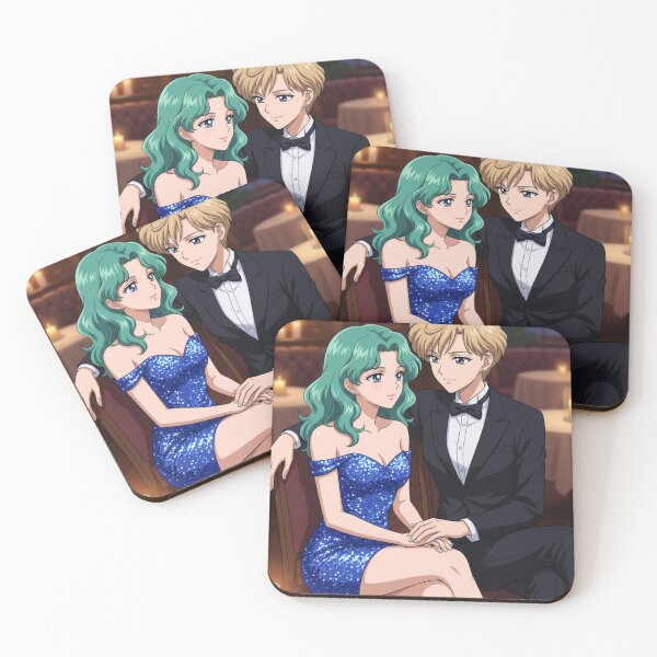 Item preview, Michiru and Haruka on a Date Night designed and sold by Solace Sparkles.