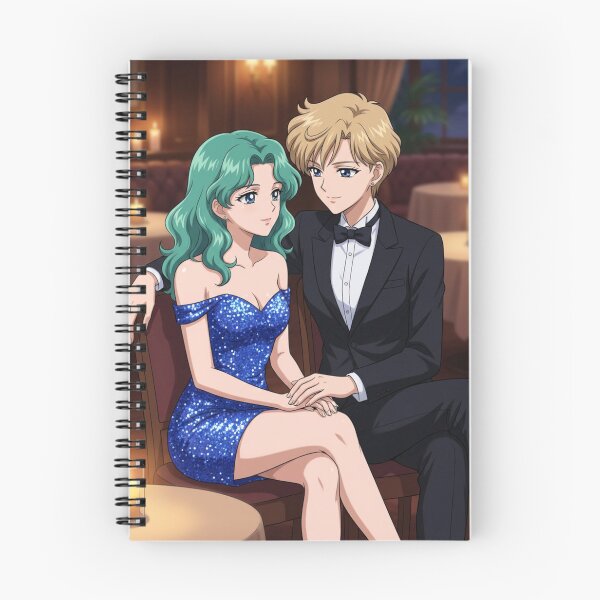 Item preview, Michiru and Haruka on a Date Night designed and sold by Solace Sparkles.