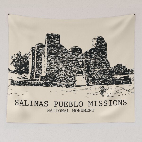 Item preview, Salinas Pueblo Missions National Monument designed and sold by Lakeric Cityscapes.