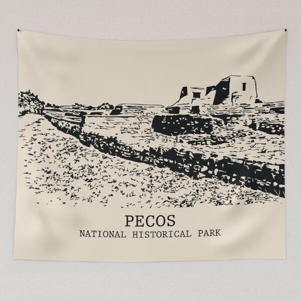 Item preview, Pecos National Historical Park designed and sold by Lakeric Cityscapes.
