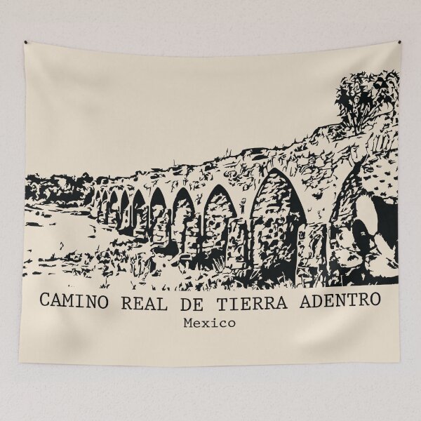 Item preview, Camino Real de Tierra Adentro - Mexico designed and sold by Lakeric Cityscapes.