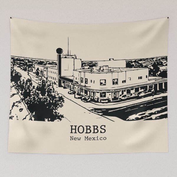 Item preview, Hobbs - New Mexico designed and sold by Lakeric Cityscapes.