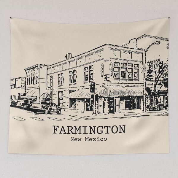 Item preview, Farmington - New Mexico designed and sold by Lakeric Cityscapes.