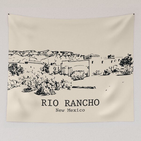 Item preview, Río Rancho - Nuevo México designed and sold by Lakeric Cityscapes.