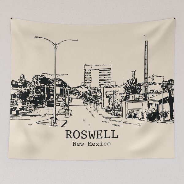 Item preview, Roswell - New Mexico designed and sold by Lakeric Cityscapes.